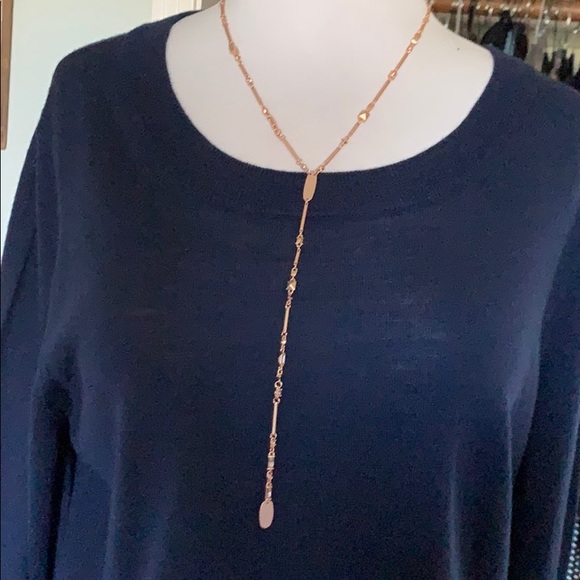 Kendra Scott y Crowley necklace in rose go… - Picture 5 of 13